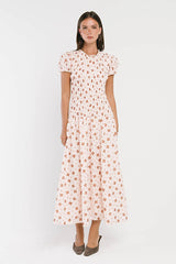 Opal Maxi Dress in Beige