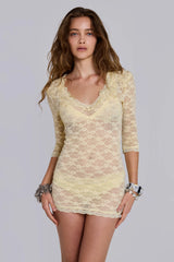 Ottilie Lace Mini Dress