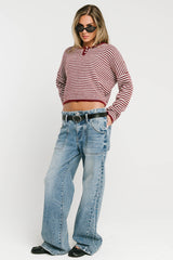Tracie Wide Leg Jeans