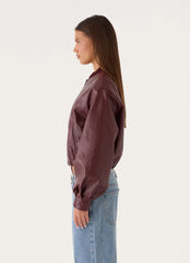 Canyon Bomber Jacket - Burgundy
