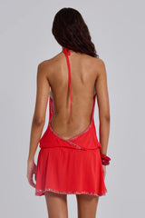 Tatiana Backless Mini Dress