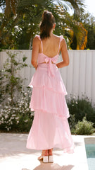 Achelle Maxi Dress - Pink