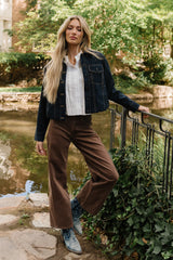 Mercer Contrast Suede Jacket