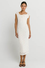 Lorena Crochet Maxi Dress