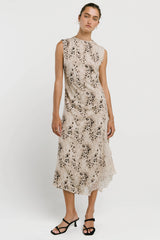 Sienna Satin Midi Dress
