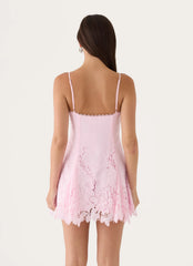 Florine Mini Dress - Pink