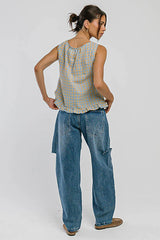 Brielle Plaid Tank