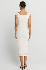 Lorena Crochet Maxi Dress