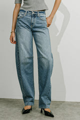 Remy Mid Rise Horseshoe Jeans