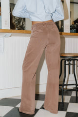 Fawn Wide Leg Jeans