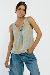 Brielle Plaid Tank
