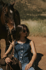 Tony Denim Vest