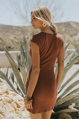 Vinnie Keyhole Mini Dress