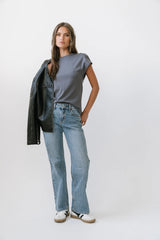Marshall Straight Leg Jeans in Medium Wash