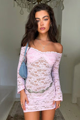 Zila Dress - Baby Pink