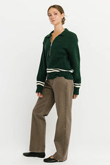 Polly Knit Jacket in Green
