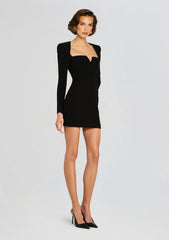 Simone Mini V Dress