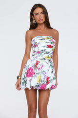 The Style Code Strapless Mini Dress Multi