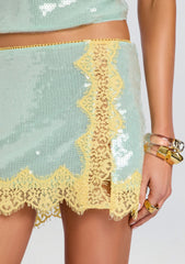 Morgen Sequin Skirt