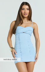 Gigi Mini Linen Blend Dress