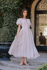Baylor Floral Maxi Dress in Pink