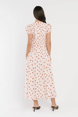 Opal Maxi Dress in Beige