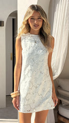 Oaklyn Mini Dress - White