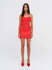 Angela Chiffon Mini Dress
