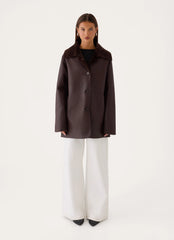 Kaelyn Jacket - Dark Chocolate