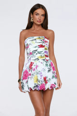 The Style Code Strapless Mini Dress Multi