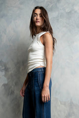 Ruby Tank in Ivory