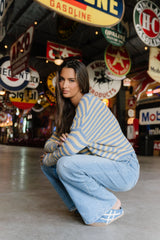 Aubryn Low Rise Wide Leg Jeans