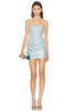 Pamela Dress In Sparkling Azure