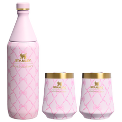 Stanley 1913 x LoveShackFancy Holiday Reserve All Day Wine Set | 34 OZ | 11 OZ