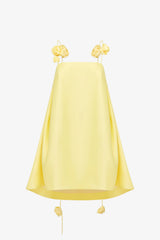 Fiona Rose Mini Dress - Sorbet Yellow
