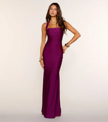 Winona Halter Mermaid Dress