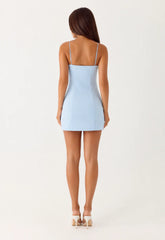 Yallie Mini Dress Blue